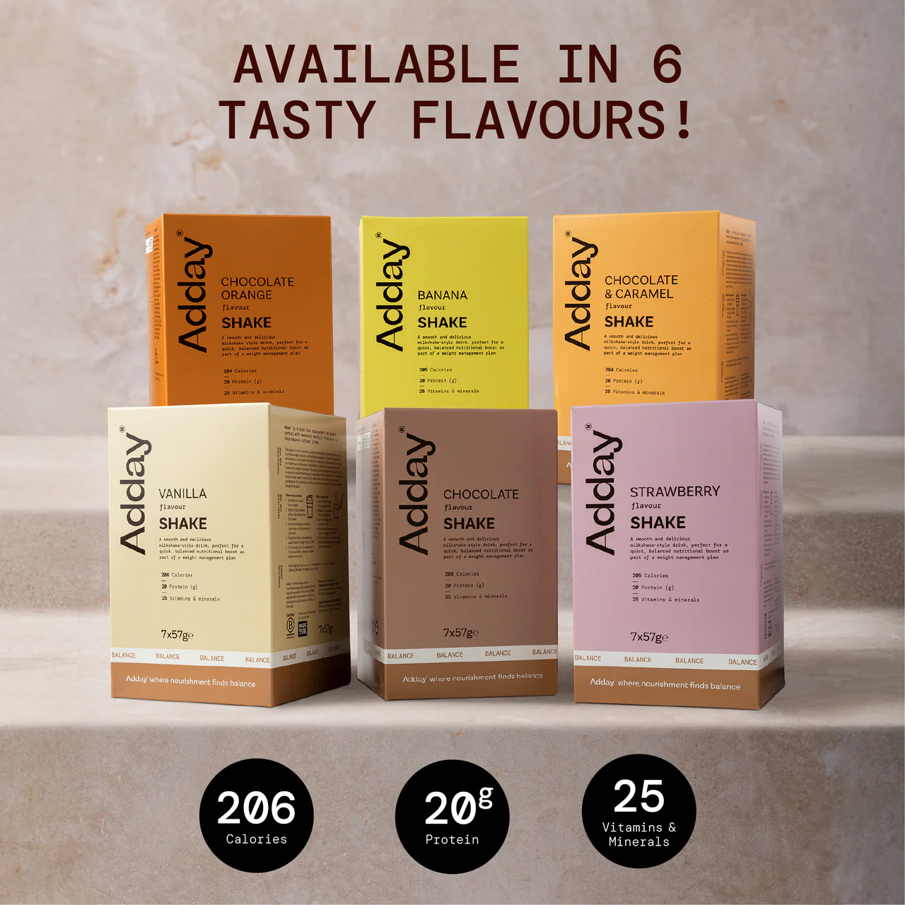 Adday Chocolate Flavoured Shake 7 Sachets - Image 7