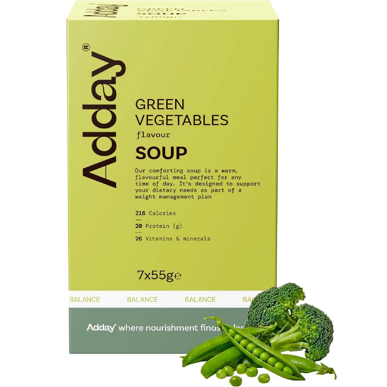 Adday Green Vegetables Soup 7 Sachets