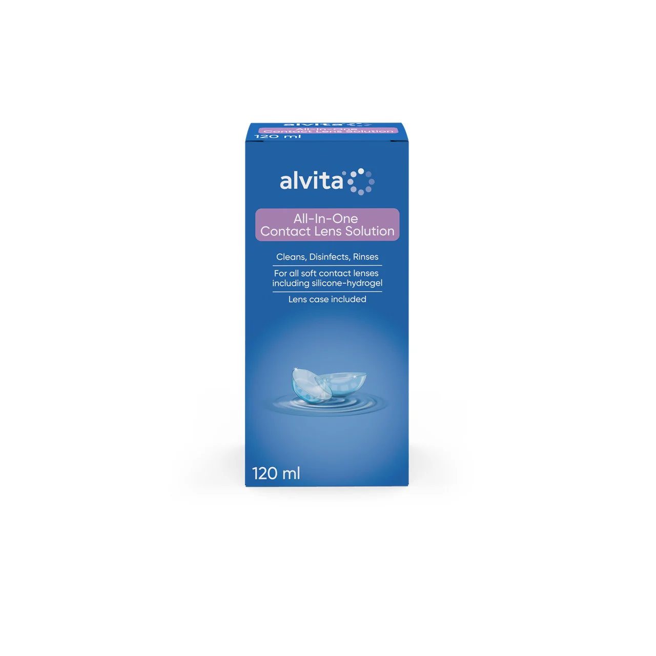 Alvita All-In-One Contact Lens Solution 120ml