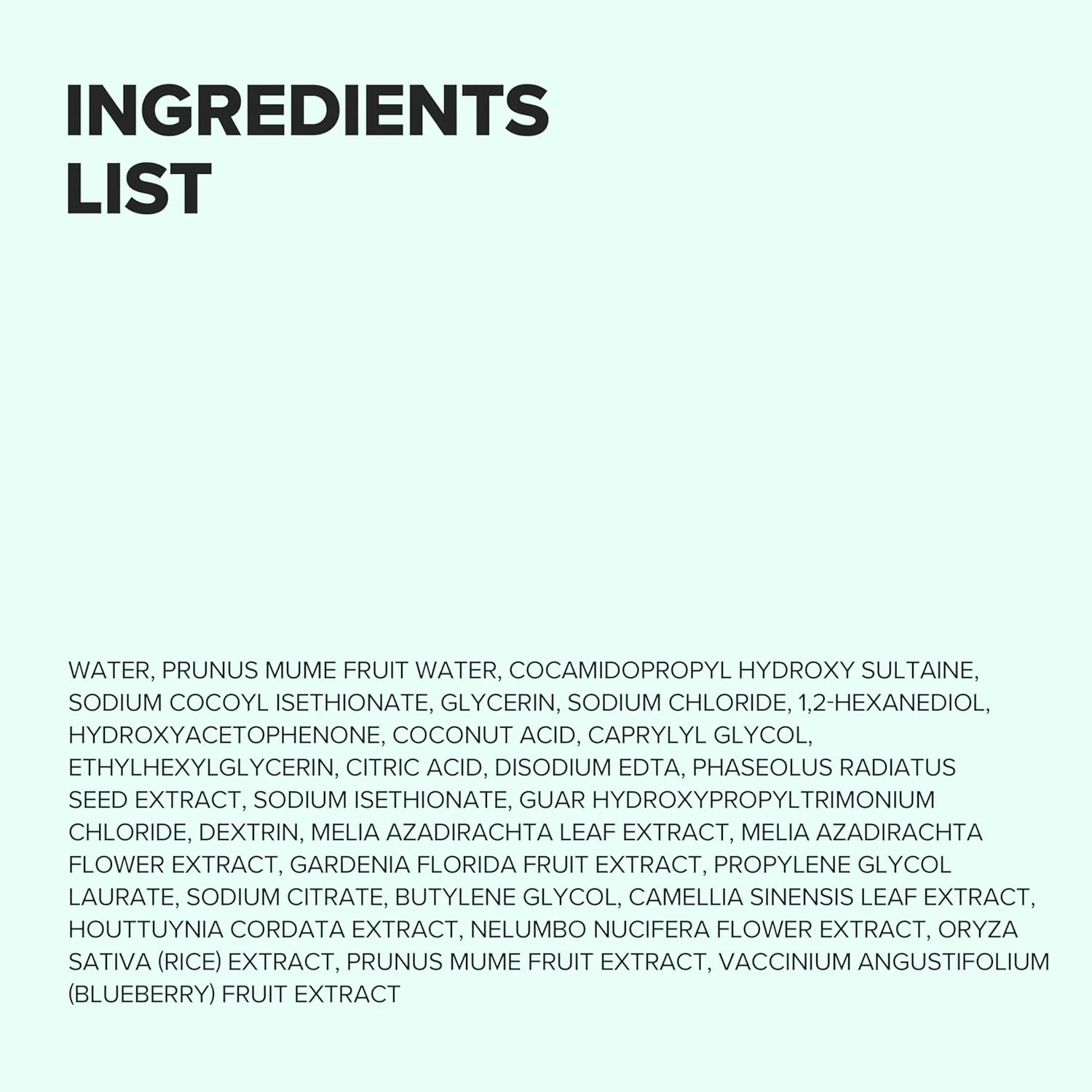 Beauty Of Joseon Green Plum Refreshing Cleanser 100ml - Image 9