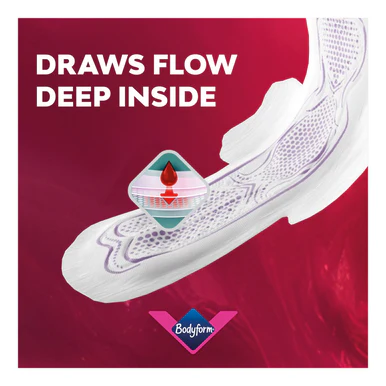 Bodyform Ultimate Ultra Regular Sanitary Towels with Wings 12s - Image 4