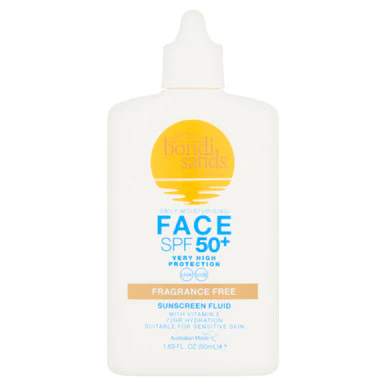Bondi Sands Fragrance Free Face Fluid SPF 50+ Bs867 50ml