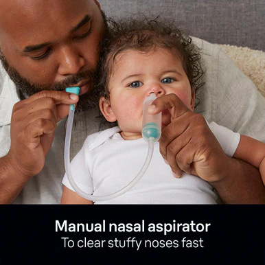 Braun Manual Nasal Aspirator 1 & Filters Bundle Pack - Image 2