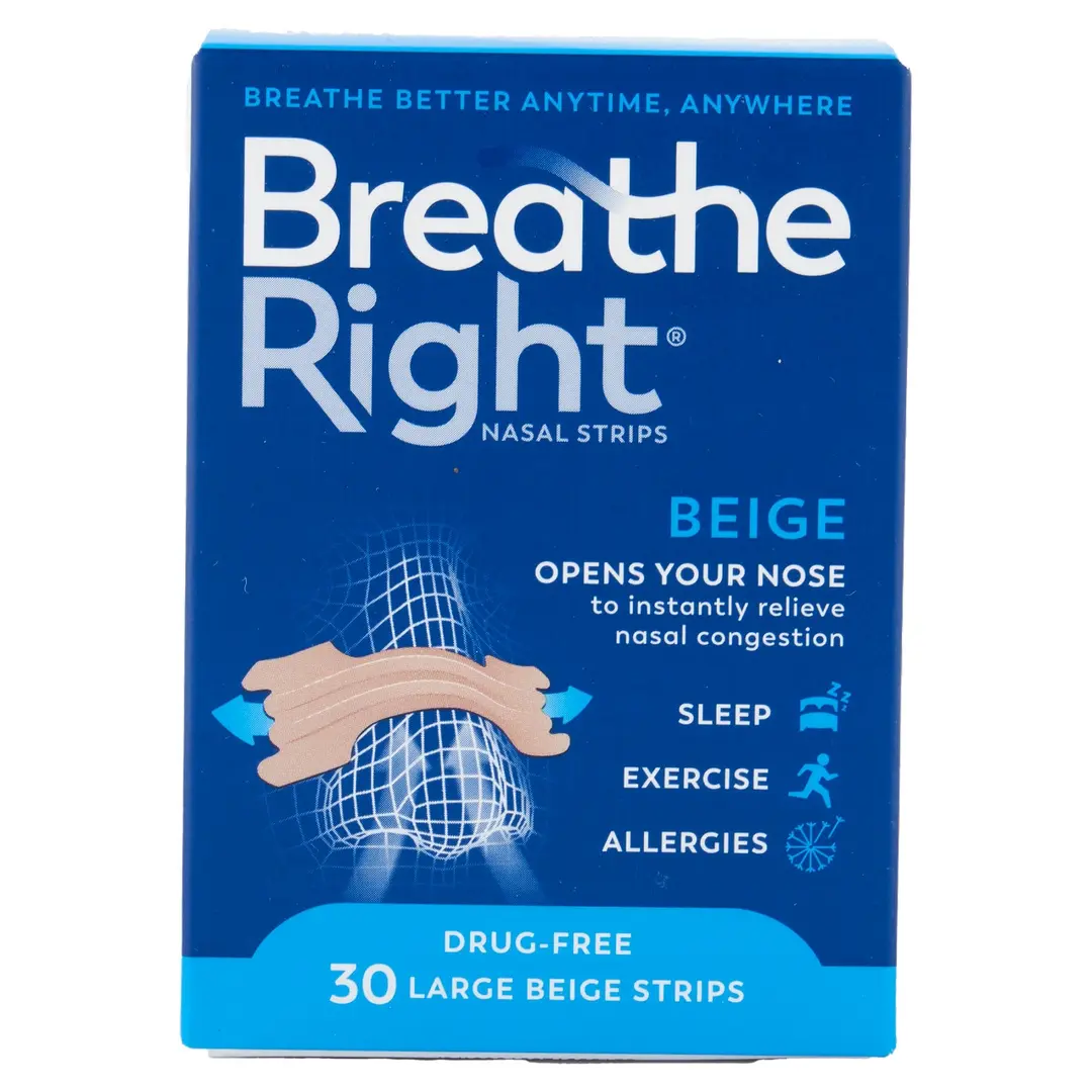 Breathe Right Nasal Strips Orig Large 30s x 8 - Image 2