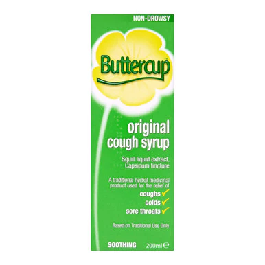 Buttercup Original Cough Syrup 200ml