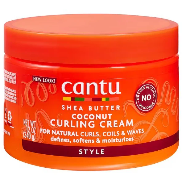 Cantu Shea Butter for Natural Hair Coconut Curling Cream 340g