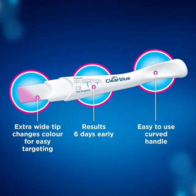 Clearblue Early Detection Visual Pregnancy 2 Tests - Image 2