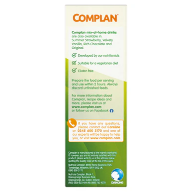 Complan Banana Nutritional Drink 4 x 55g Sachets - Image 2