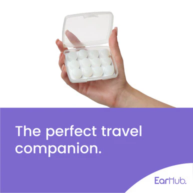 EarHub Sleepwell Premium Silicone Earplugs With Aloe Vera 6 Pairs - Image 4