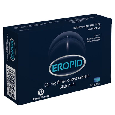 Eropid (Sildenafil) 50mg 4 Tablets