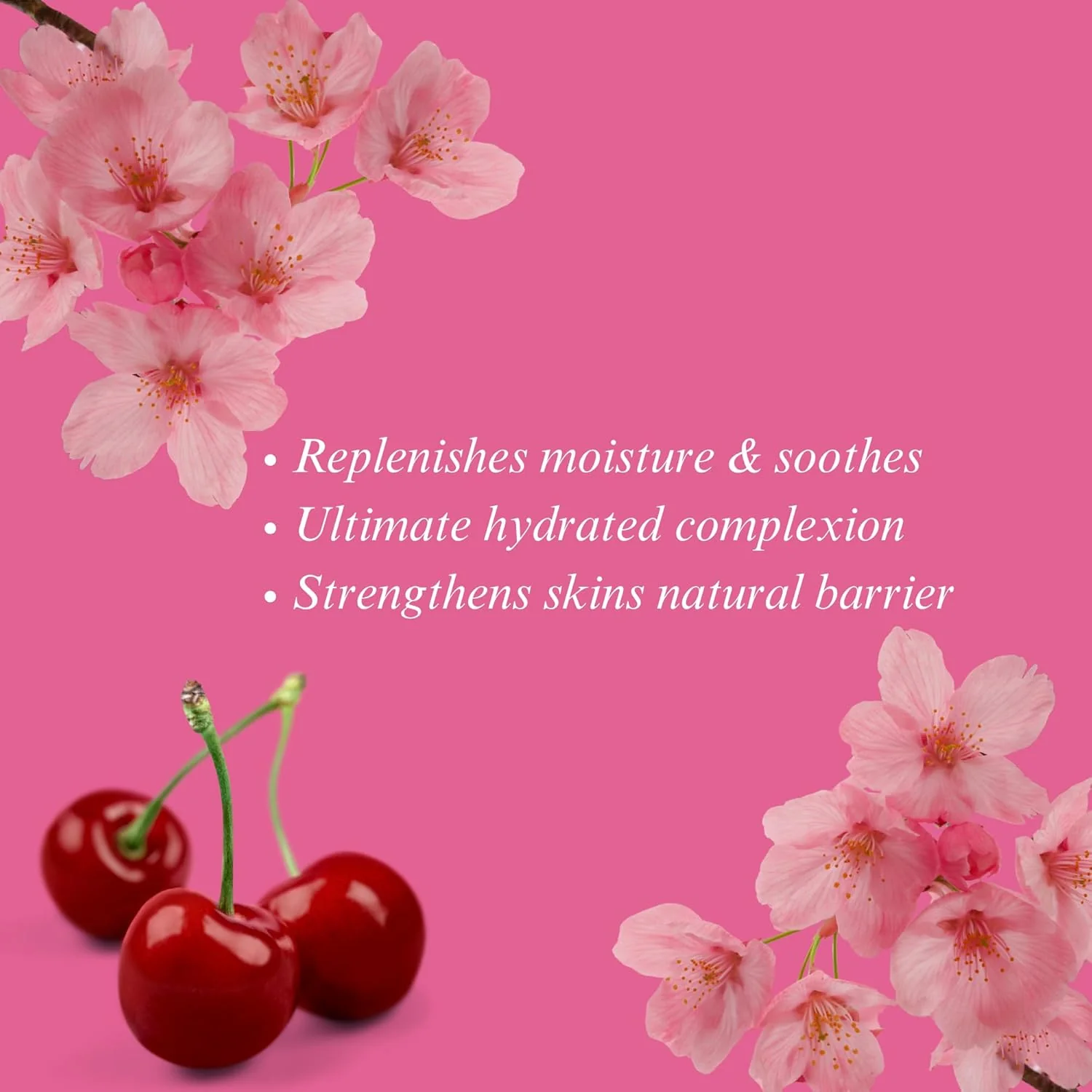 Face Facts Cherry Bliss - Hyaluronic Hydro Cream 45ml - Image 4