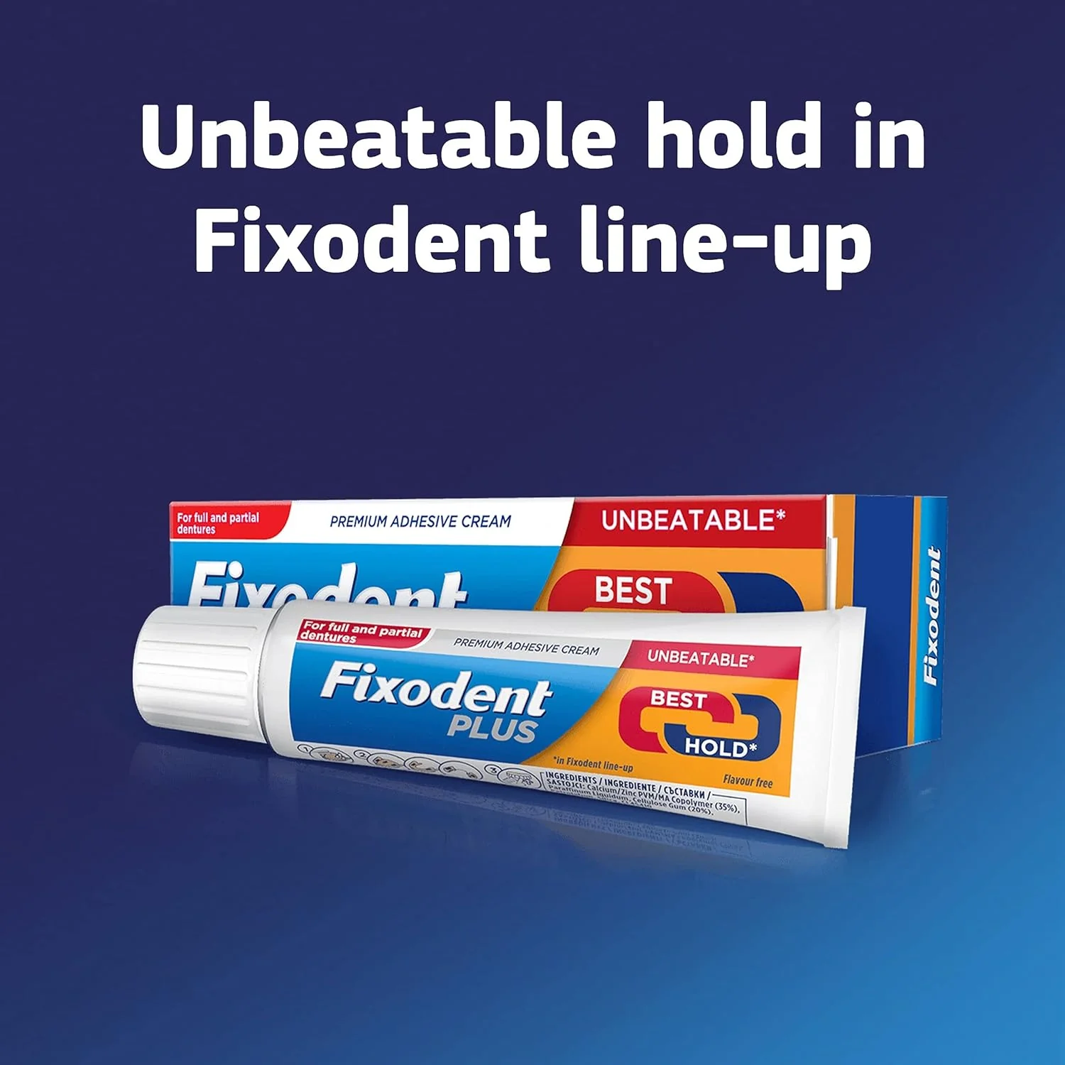 Fixodent Plus Dual Protection Premium Cream - Image 2