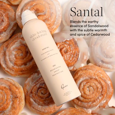 Gem Skin-Loving Deodorant Santal 200ml - Image 3