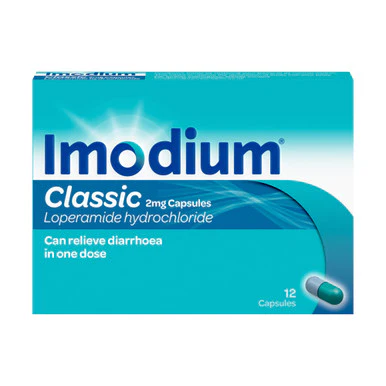 Imodium Original 2mg 12 Capsules