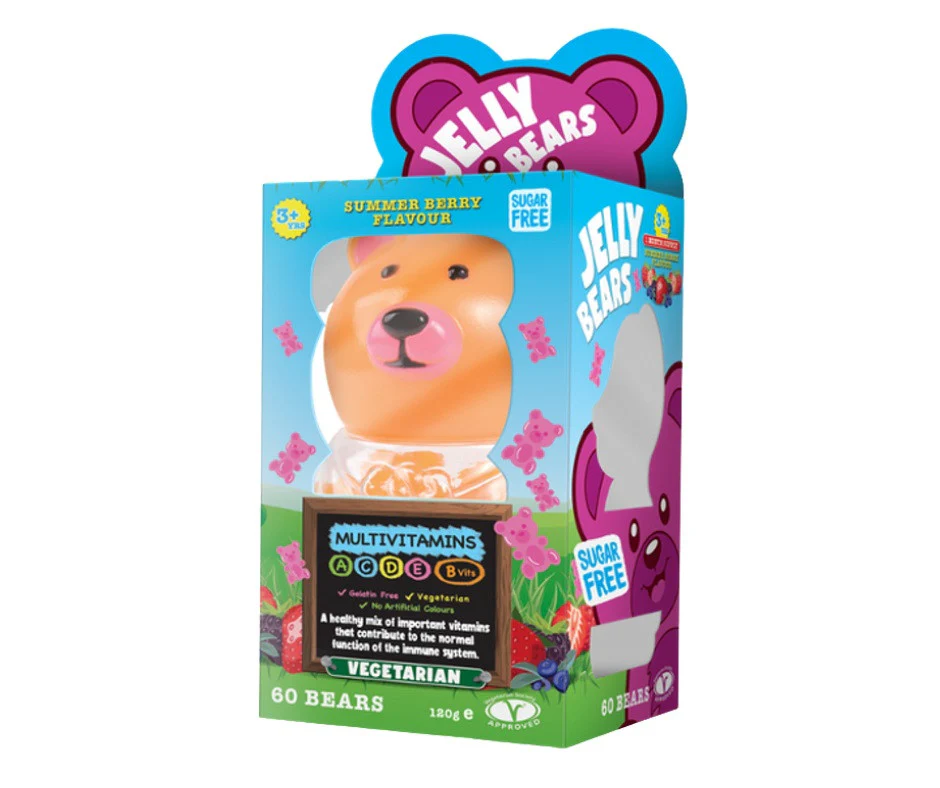 Jelly Bear Multivitamin Jar 1 month