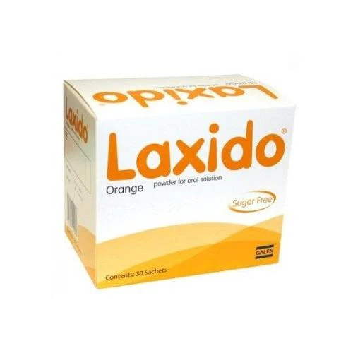 Laxido orange powder sachets