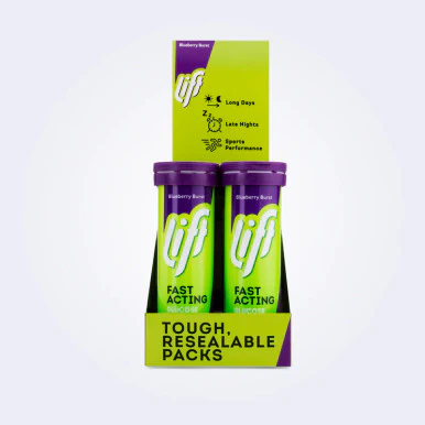 Lift Glucose Chews Blueberry Tube 10 - Image 2