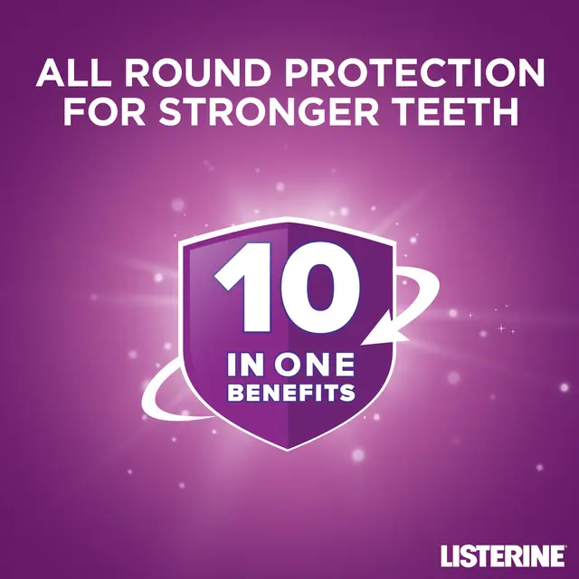 Listerine Total Care Mouthwash Clean Mint 500ml - Image 8