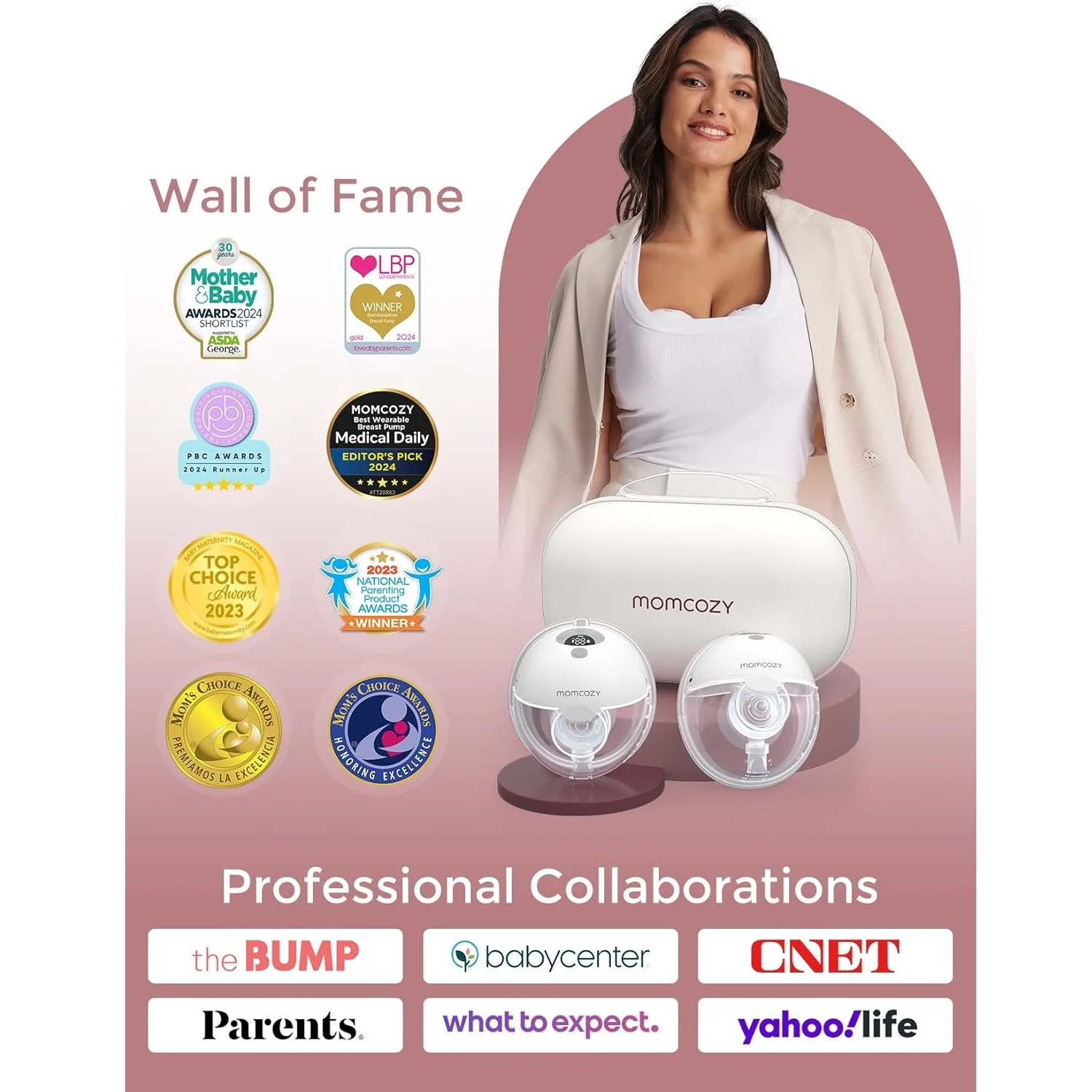 Momcozy Double M5 Wearable Electric Breast Pump - Image 6
