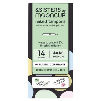 Mooncup Applicator Tampons Super 14 Pack