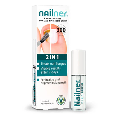 Nailner 2-in-1 Fungal Nail Treatment Brush 5ml