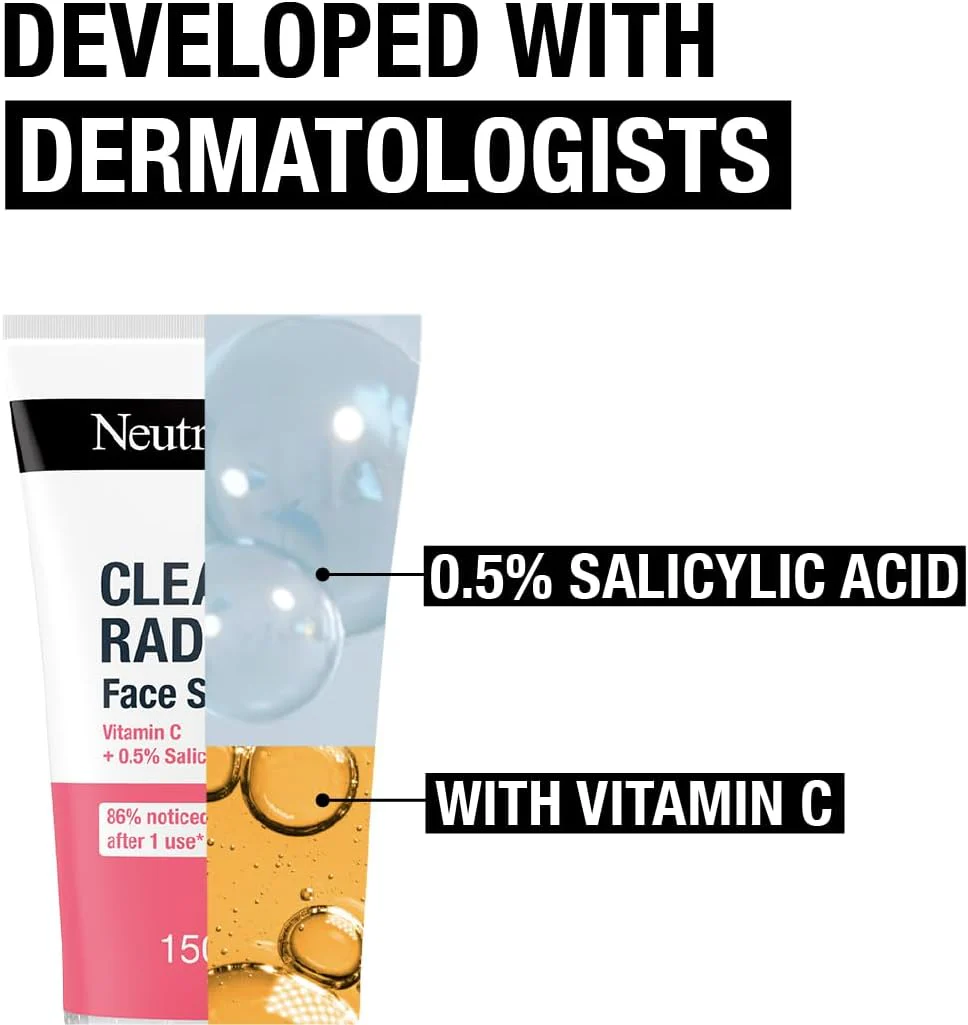 Neutrogena Clear & Radiant Daily Exfoliator 150ml - Image 6