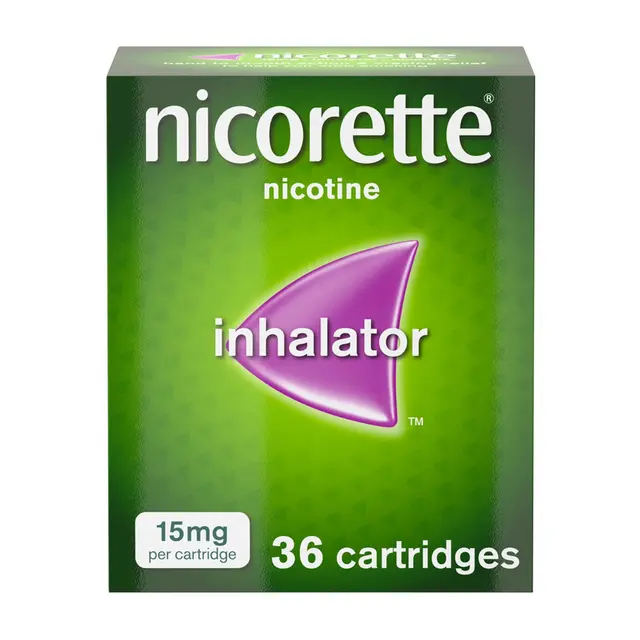 Nicorette Inhalator 15mg 36 Cartridges