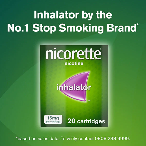 Nicorette Inhalator 15mg 36 Cartridges - Image 6
