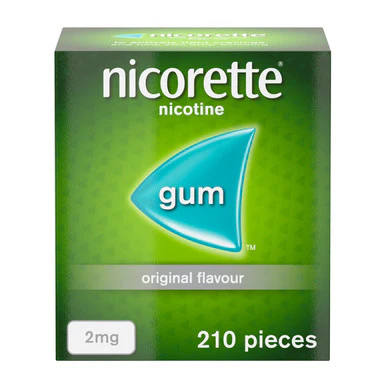 Nicorette Original Gum 2mg 210 Pieces