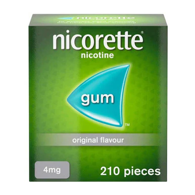 Nicorette Original Gum 4mg 210 Pieces