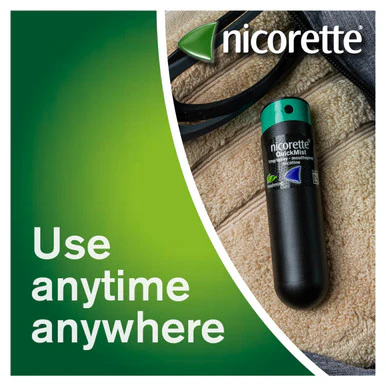 Nicorette QuickMist Freshmint Mouthspray 1mg Duo Pack - Image 2