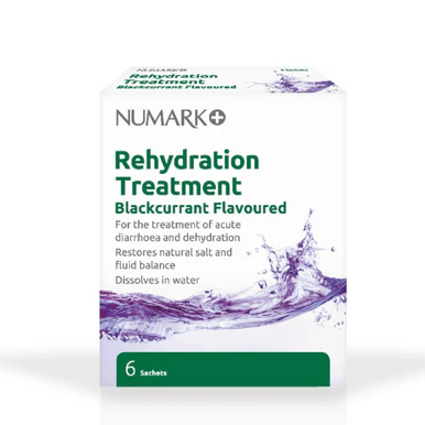 Numark Rehydration Treatment Blackcurrant 6 Sachets