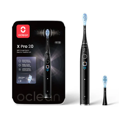 Oclean X Pro 20 Set Electric Toothbrush Black