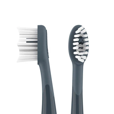 Ordo Sonic Electric Brush Heads Charcoal Grey 2 Pack - Image 2