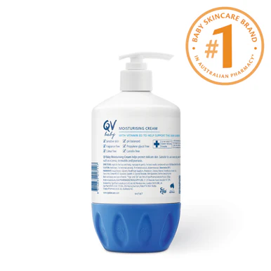 QV Baby Moisturising Cream Pump 250g - Image 2