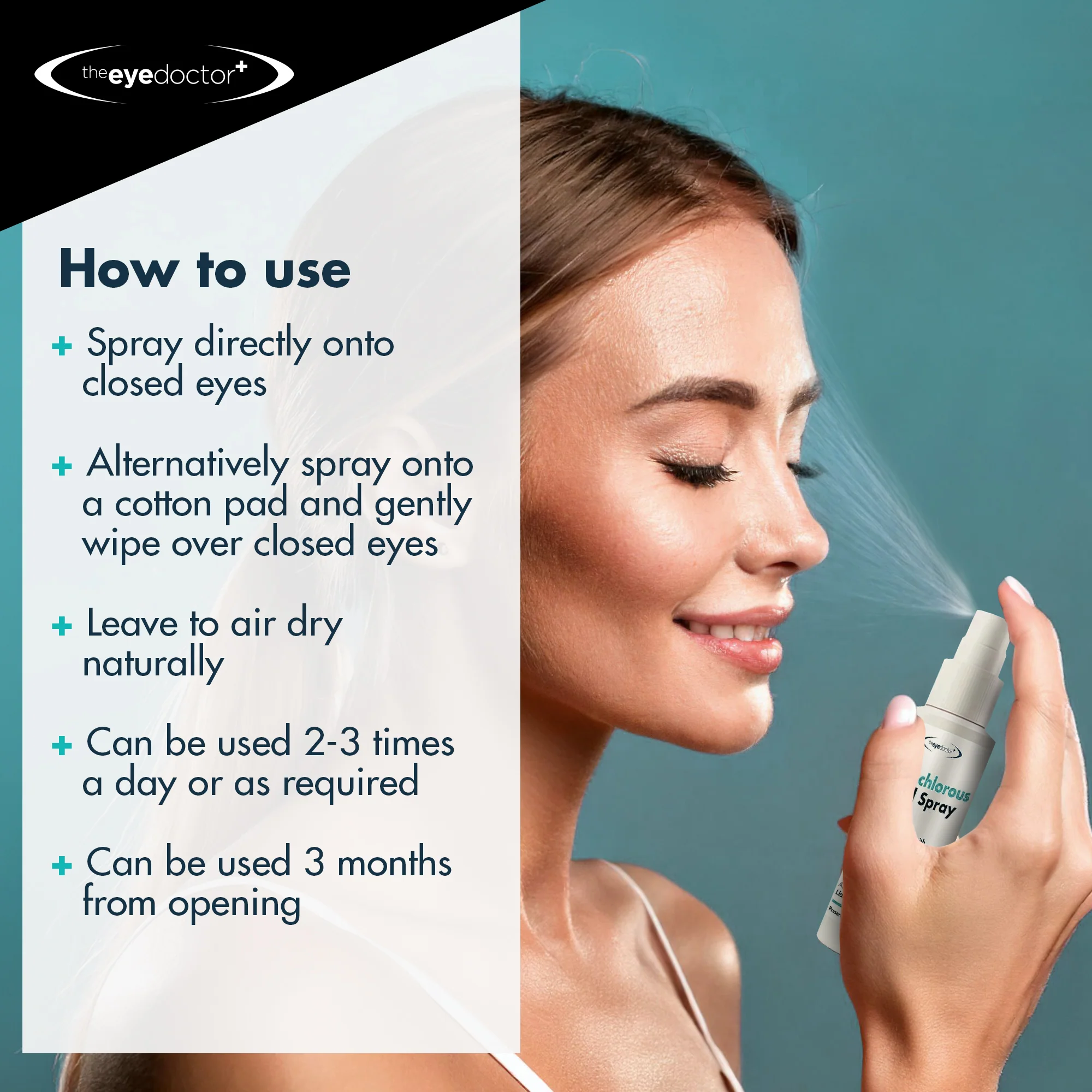 The Eye Doctor Hypochlorous Spray 100ml - Image 5