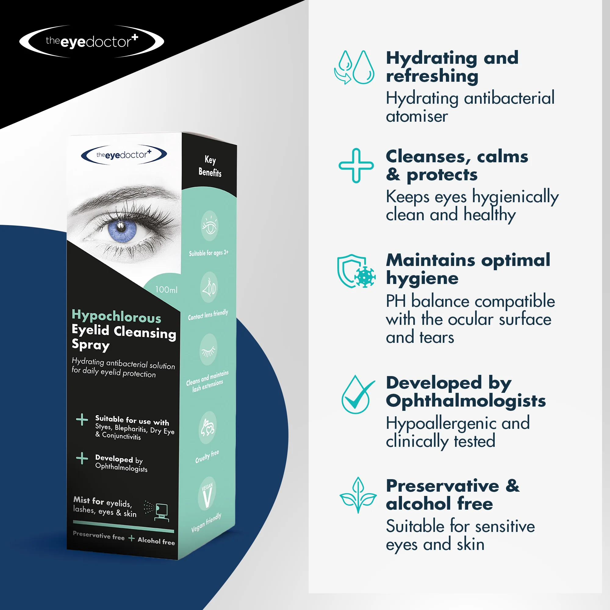 The Eye Doctor Hypochlorous Spray 100ml - Image 6