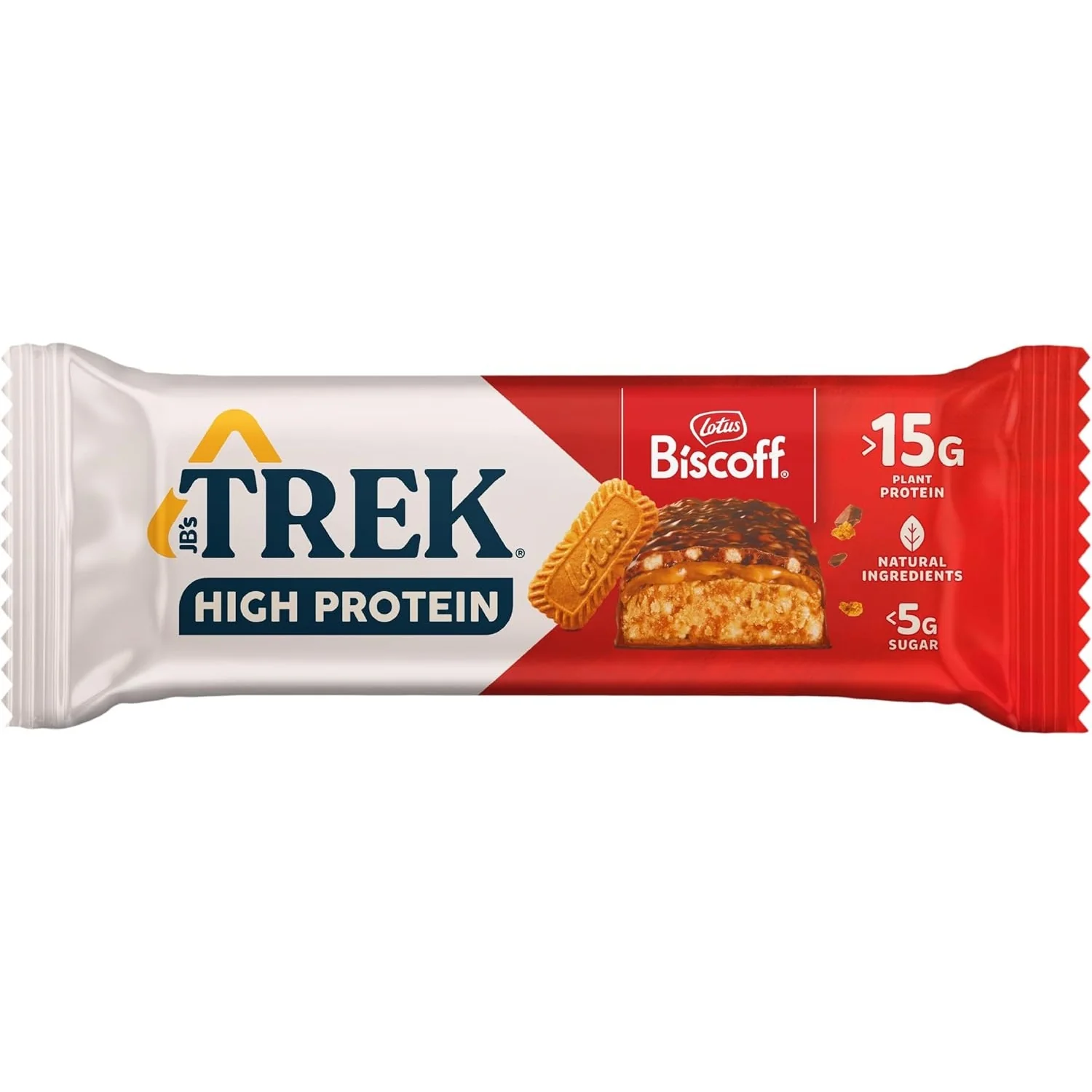 Trek High Protein Biscoff 12x55g - Image 2