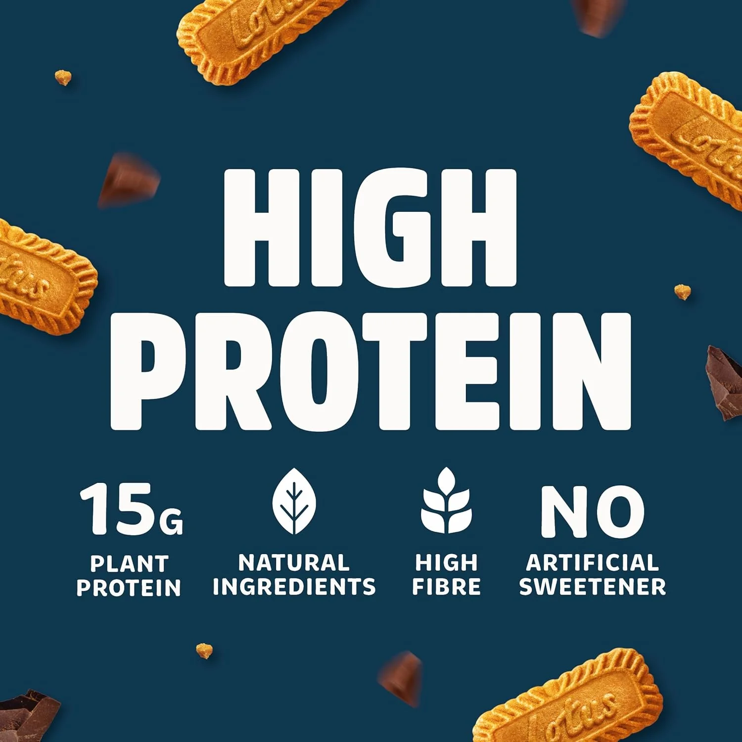 Trek High Protein Biscoff 12x55g - Image 3