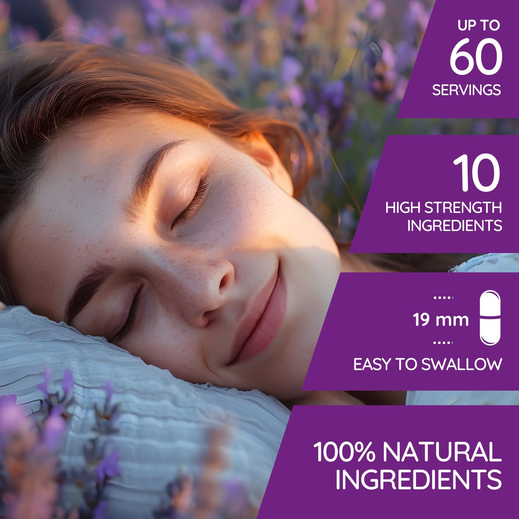 Well. Actually. Neuro Night 5-HTP+ Nutritional Sleep Support, 10 Ingredients 60 Capsules - Image 3