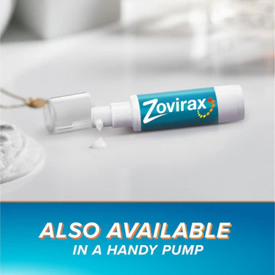 Zovirax Cold Sore Cream Tube 2g - Image 5